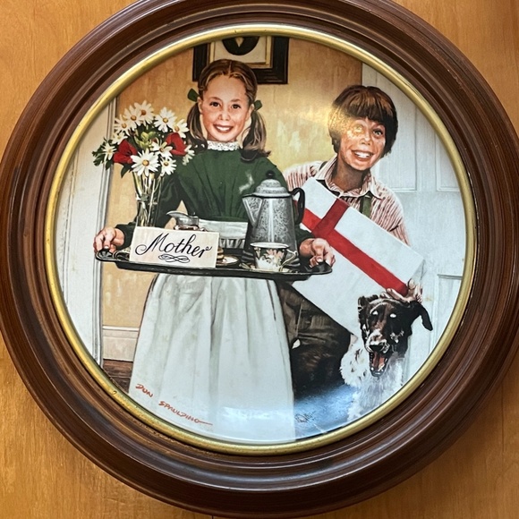 Edwin Knowles China Mother's Day Plate Collectable - Picture 3 of 5